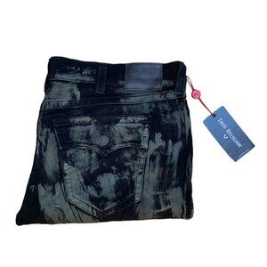 BNWT True Religion Jeans Size 44 RICKY Canva Green